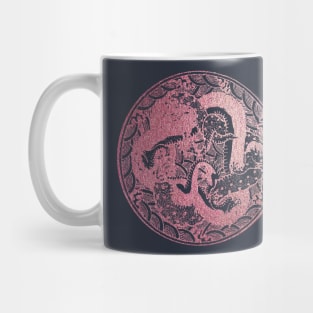 Rose Golden Circle Art Mug